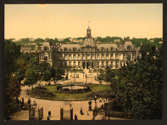 A picture of Hotel de ville, Havre, France
