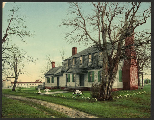 A picture of House of Cornwallis's surrender, Yorktown, Virginia
