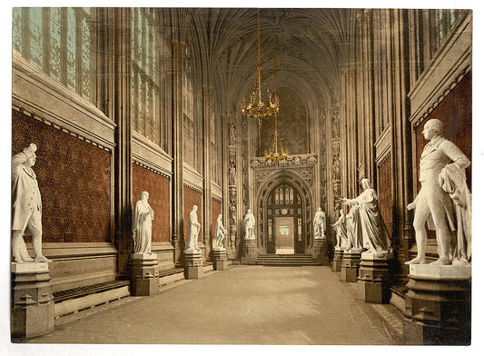 A picture of Houses of Parliament, St. Stephen's Hall (Interior), London, England