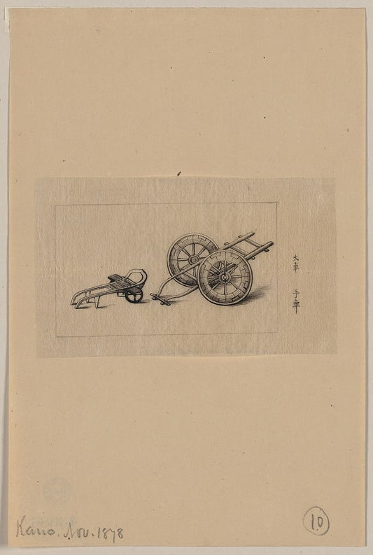 A picture of Human-powered two-wheeled carts