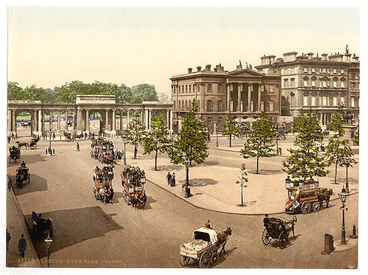 A picture of Hyde Park Corner, London, England