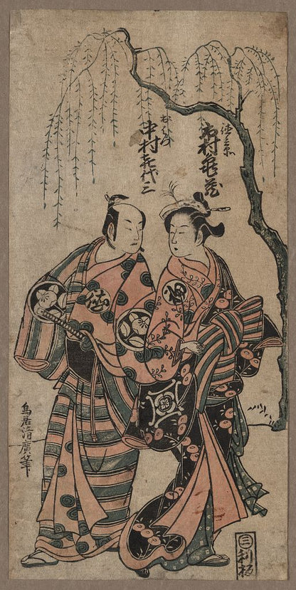 A picture of Ichimura kamezō nakamura kiyozasa?
