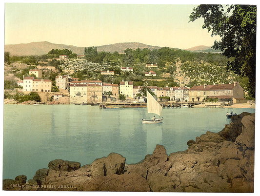 A picture of Ika, near Abbazia, Istria, Austro-Hungary