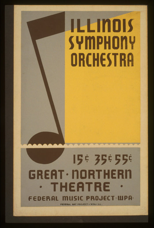 A picture of Illinois symphony orchestra