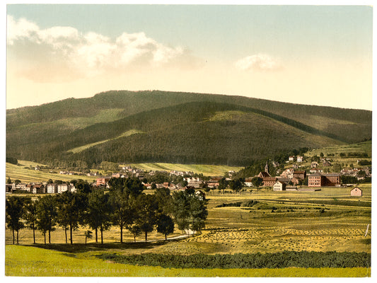A picture of Ilmenau with Kikelhahn, Thuringia, Germany