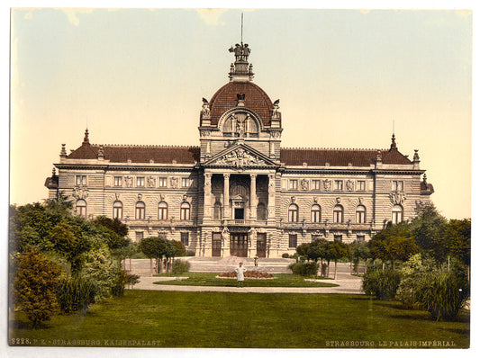 A picture of Imperial Palace, Strassburg, Alsace Lorraine, Germany