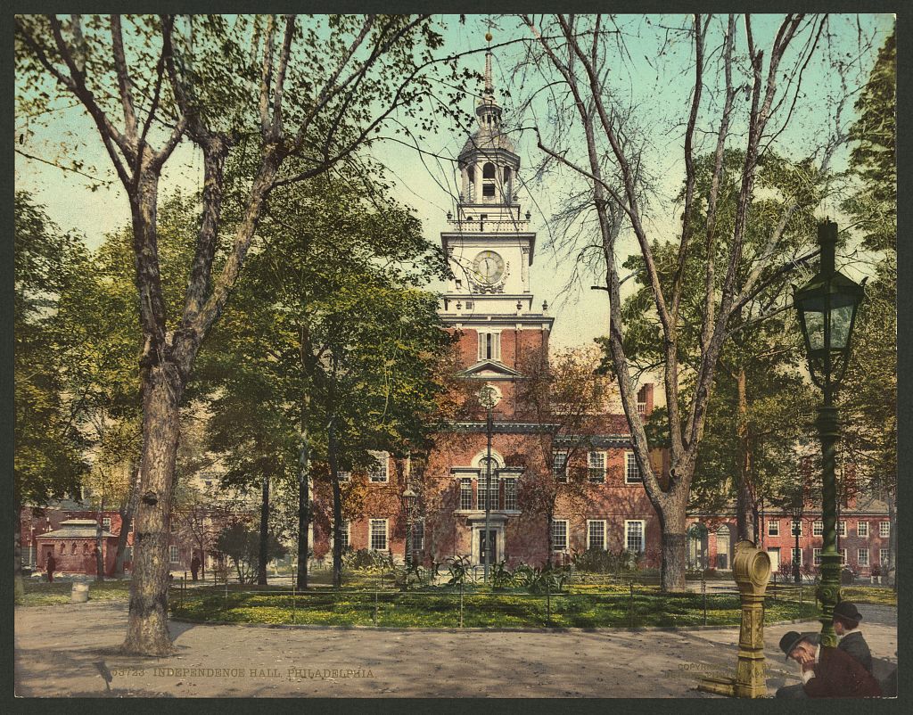 A picture of Independence Hall, Philadelphia