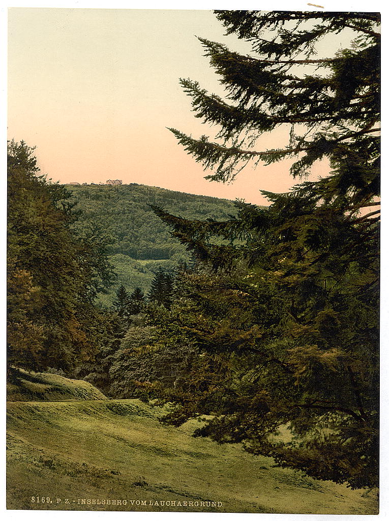 A picture of Inselsberg from Lauchaergrund, Thuringia, Germany