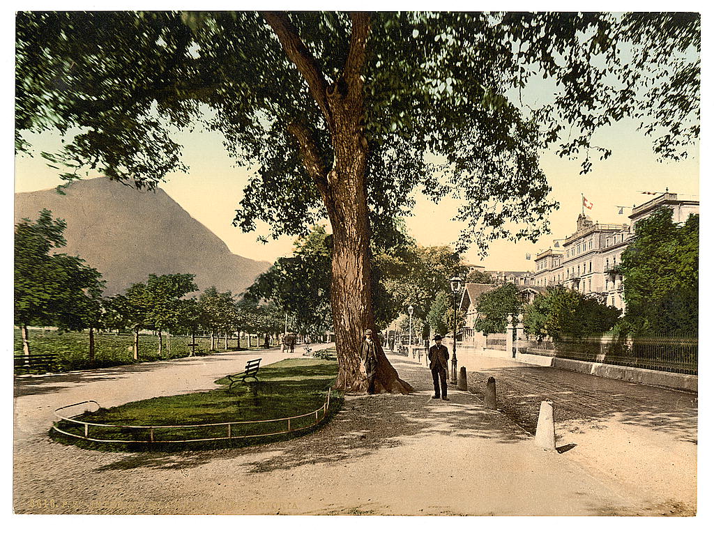 A picture of Interlaken, Grand Hotel Victoria, Bernese Oberland, Switzerland