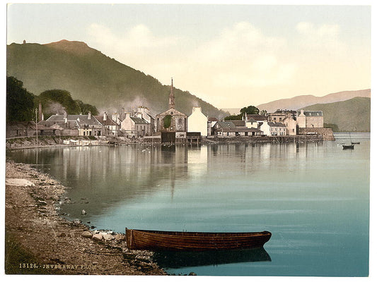 A picture of Inveraray from S. (i.e., South), Scotland