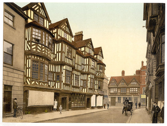 A picture of Ireland's Mansion, Shrewsbury, England