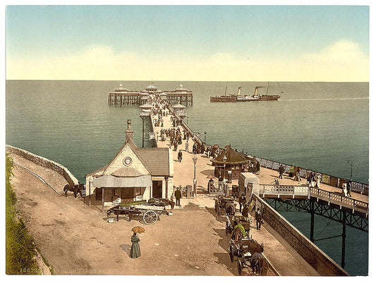 A picture of Iron pier, Llandudno, Wales