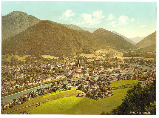 A picture of Ischl, general view, Upper Austria, Austro-Hungary