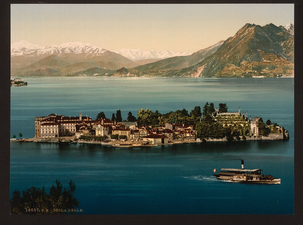 A picture of Isola Bella, general view, Lake Maggiore,, Italy