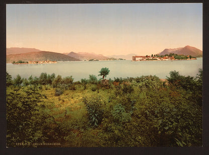 A picture of Isola Borrome (i.e. Isole Borromee), Lake Maggiore, Italy