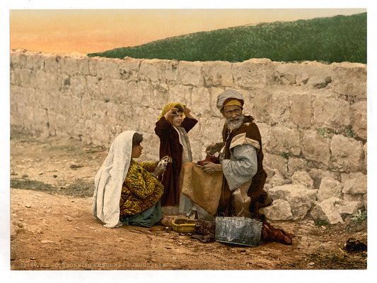 A picture of Itinerant shoemaker of Jerusalem, Holy Land