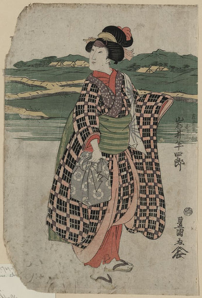 A picture of Iwai Hanshirō no Sagoemon musume Oyone