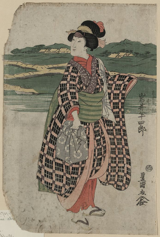 A picture of Iwai Hanshirō no Sagoemon musume Oyone