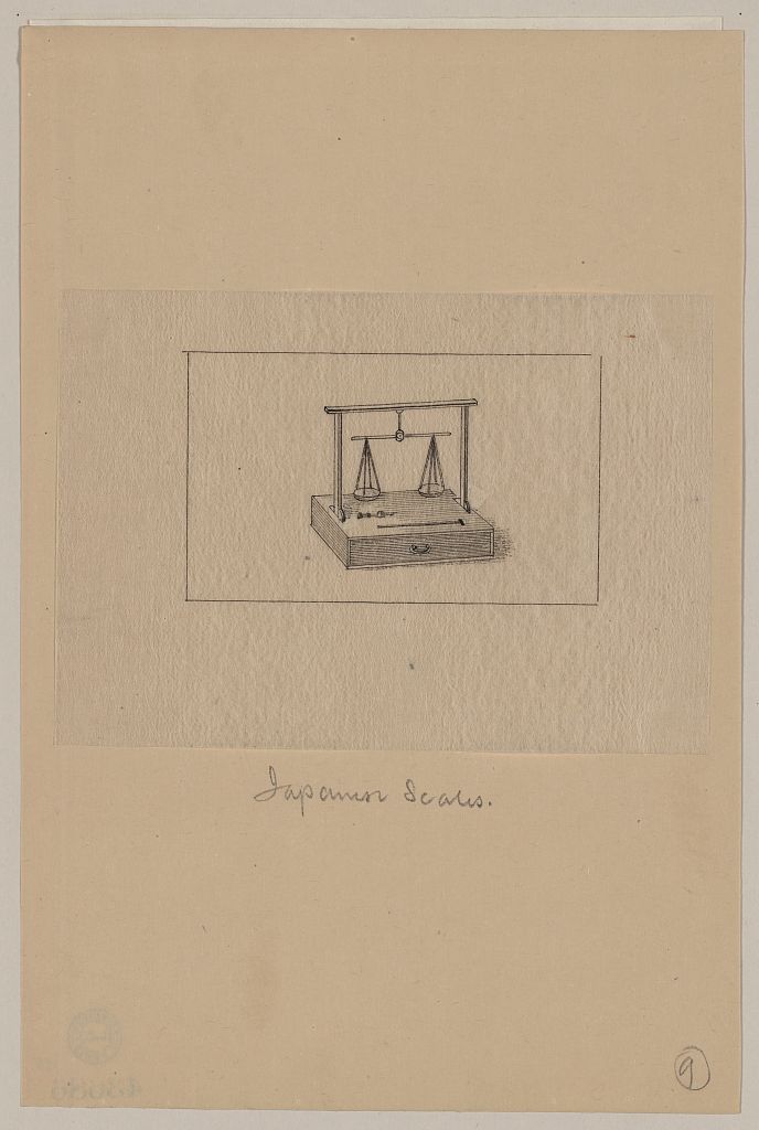 A picture of Japanese scales