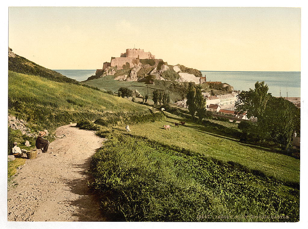 A picture of Jersey, Mont Orgueil Castle, Channel Islands, England