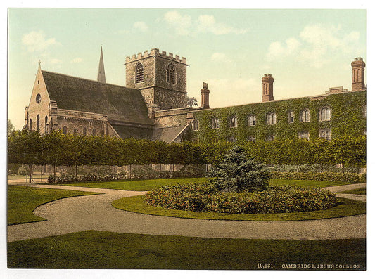 A picture of Jesus College, Cambridge, England