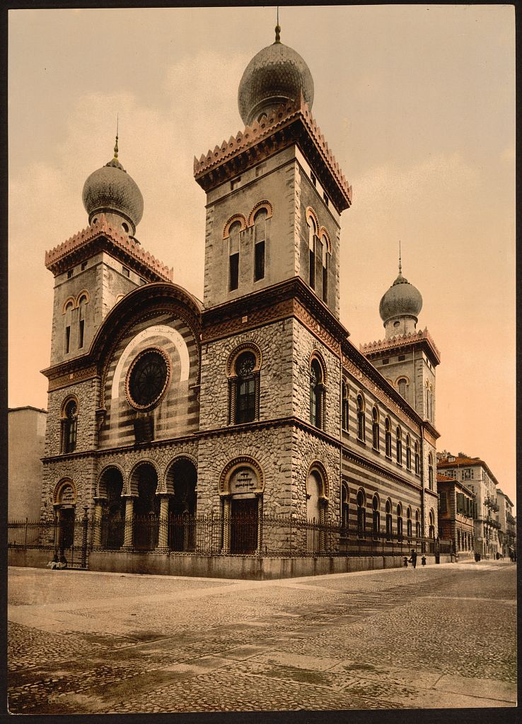 A picture of Jewish temple, Turin, Italy