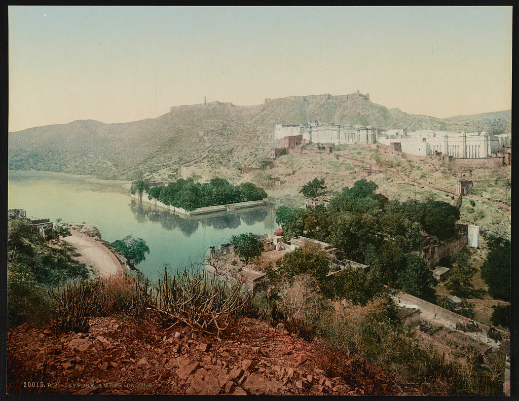 A picture of Jeypore. Amber Castle