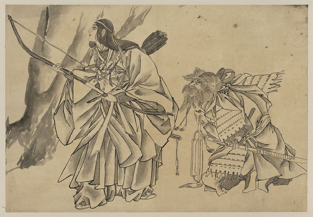 A picture of Jingū kōgō to takenouchi no sukune