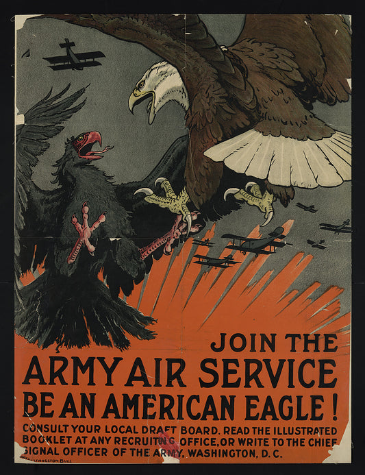 A picture of Join the Army Air Service, be an American eagle