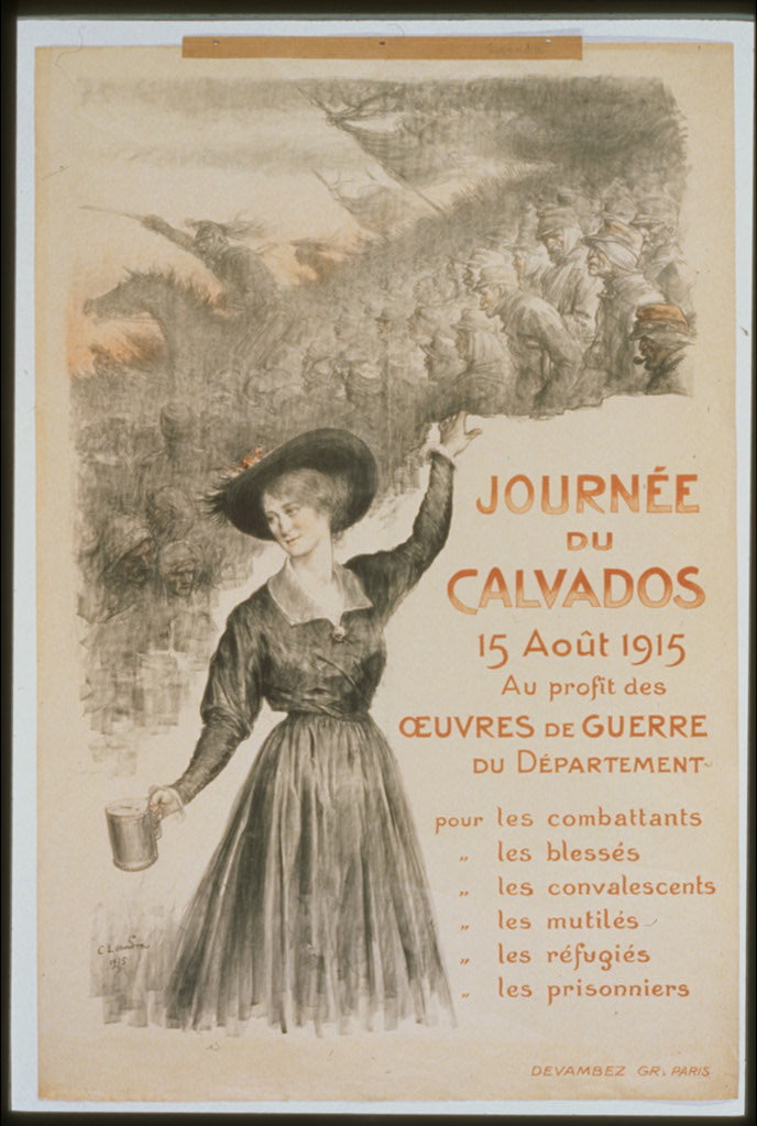 A picture of Journée du Calvados. 15 aoôt 1915. Au profit des oeuvres de guerre du Département