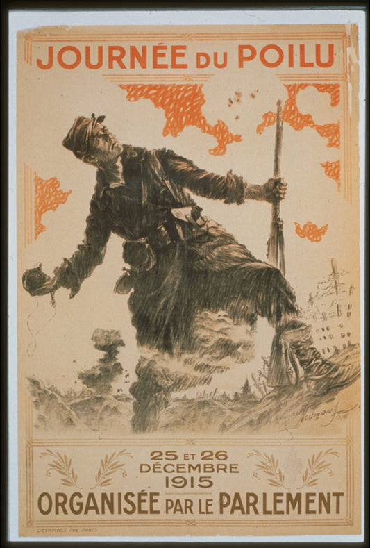 A picture of Journée du Poilu. 25 et 26 décembre 1915. Organisée par le   parlement