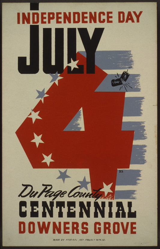 A picture of July 4--Independence Day