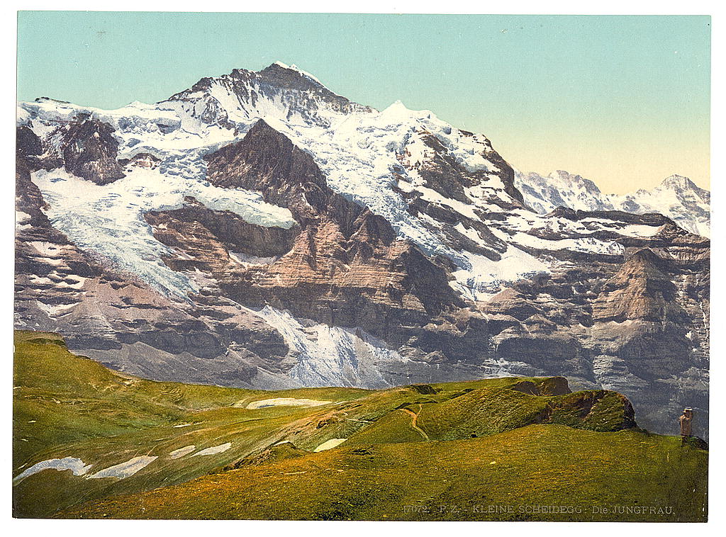 A picture of Jungfrau and Scheidegg, Bernese Oberland, Switzerland