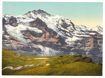 A picture of Jungfrau and Scheidegg, Bernese Oberland, Switzerland