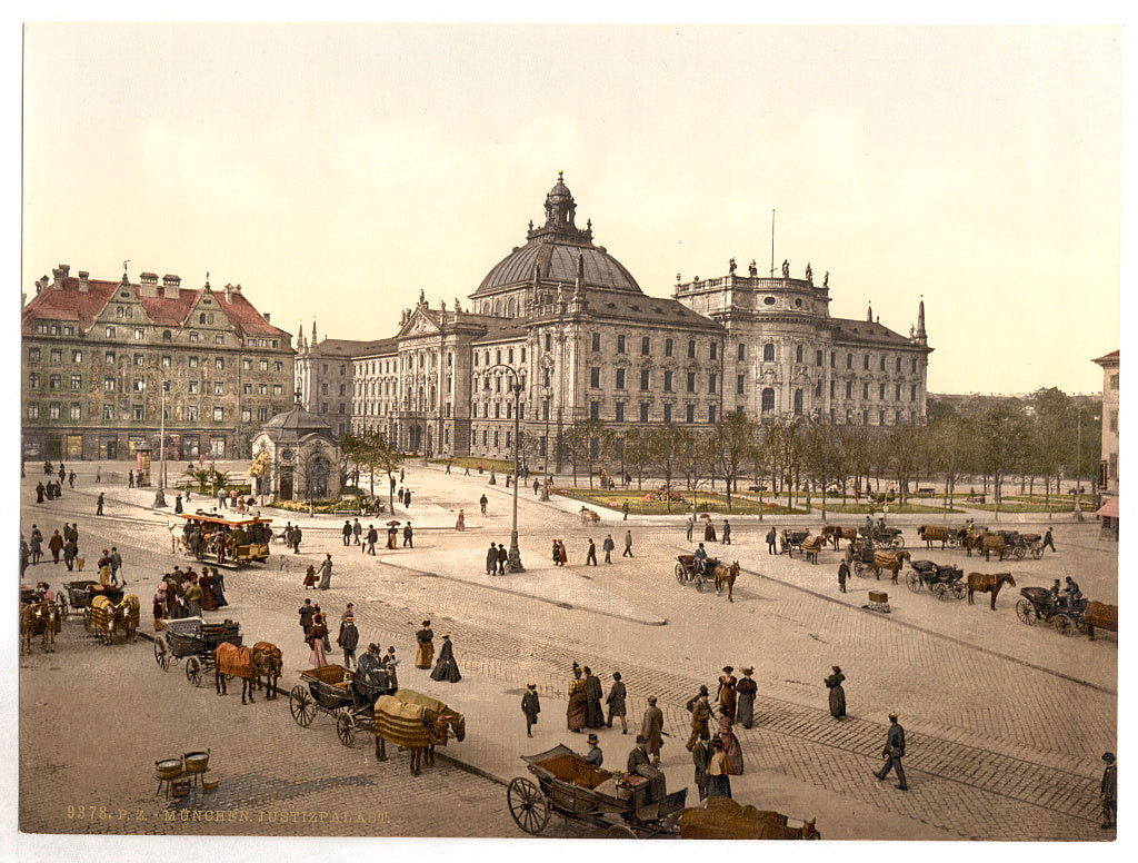 A picture of Justisplatz, Munich, Bavaria, Germany