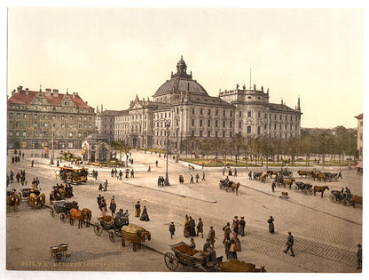 A picture of Justisplatz, Munich, Bavaria, Germany