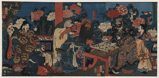 A picture of Kada hone o kezurite kan'u yakizu o ryōji suru zu