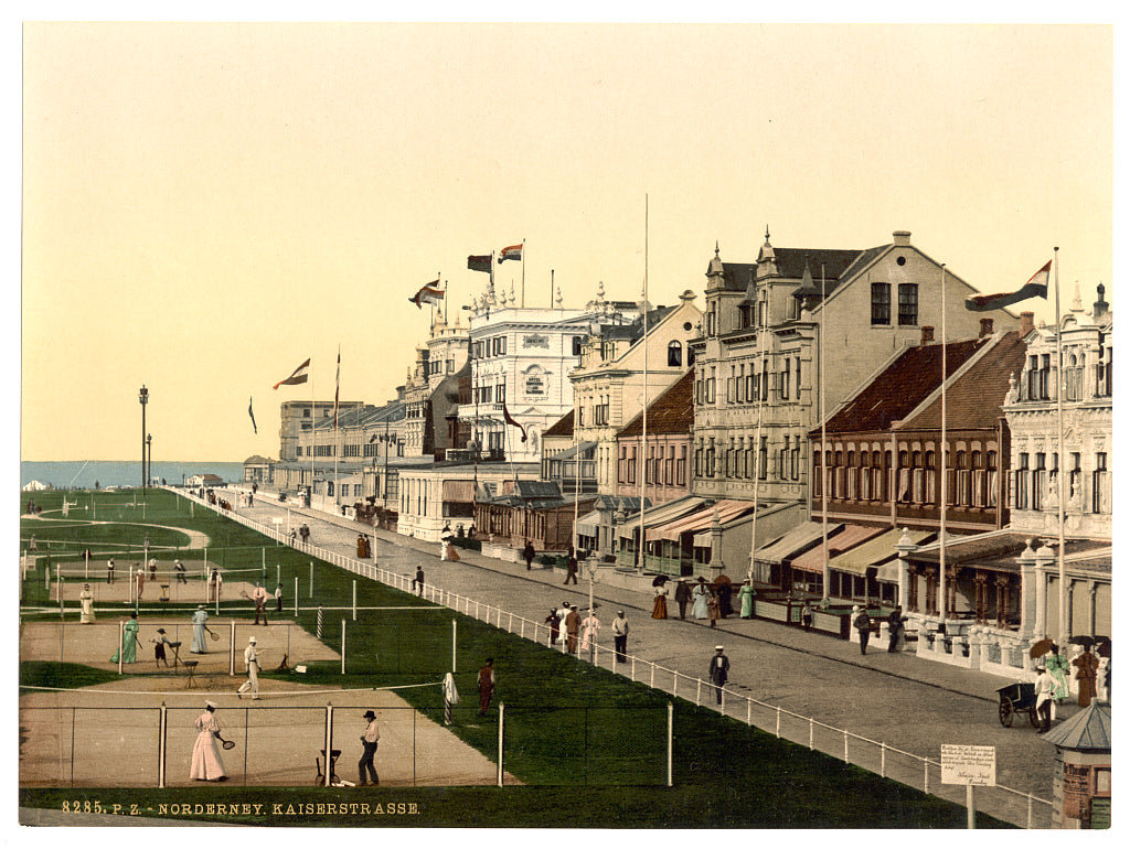 A picture of Kaiserstrasse, Norderney, Germany