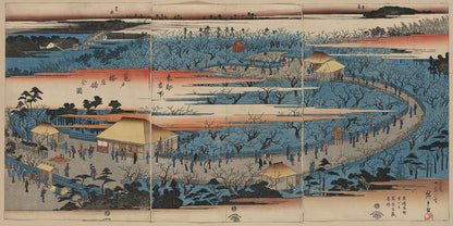 A picture of Kameido umeyashiki zenzu