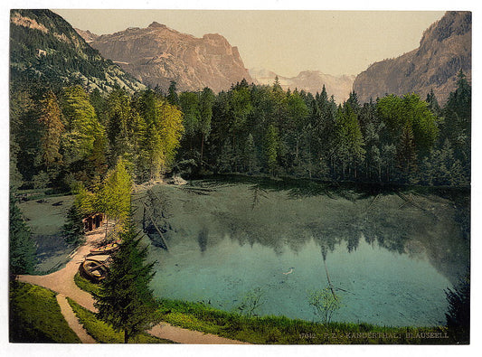 A picture of Kand Valley and Blaussee, Bernese Oberland, Switzerland