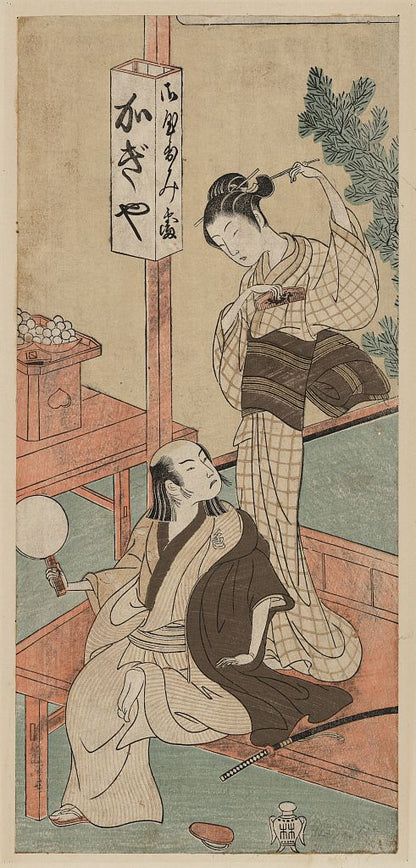 A picture of Kasamori osen to kyaku