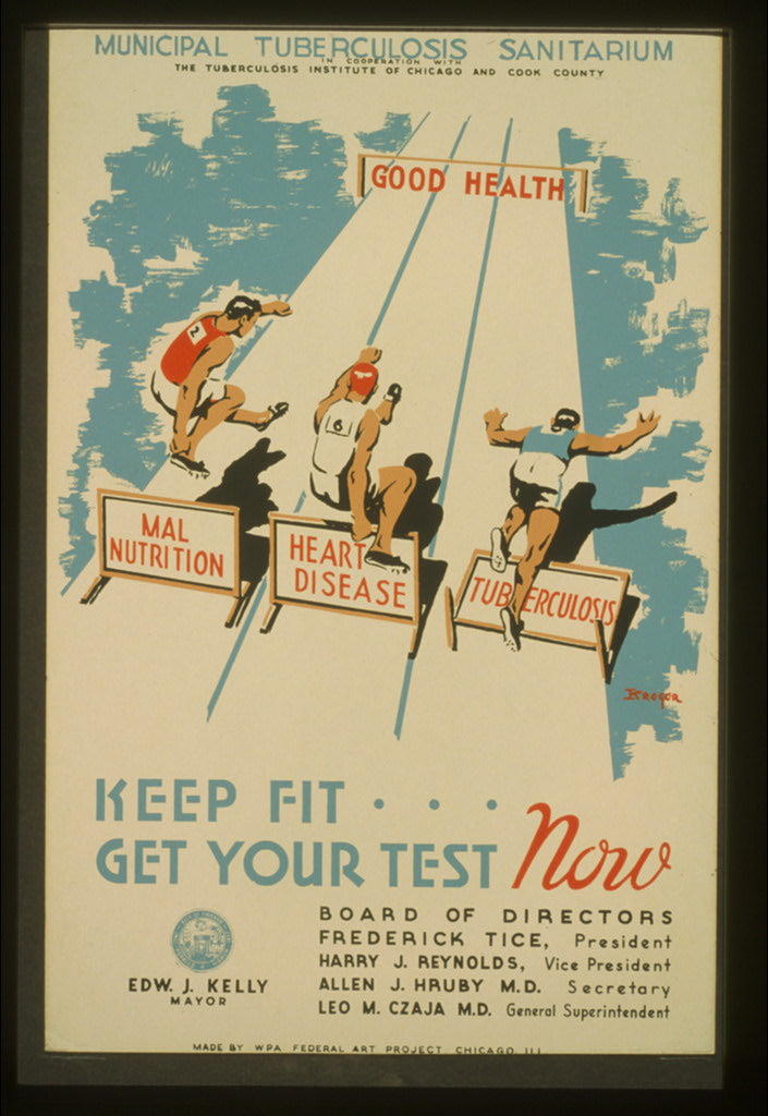 A picture of Keep fit ... get your test now