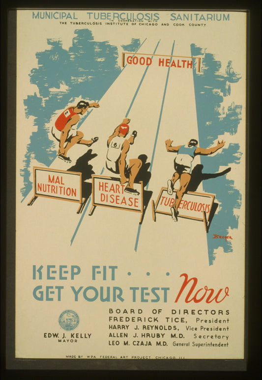 A picture of Keep fit ... get your test now