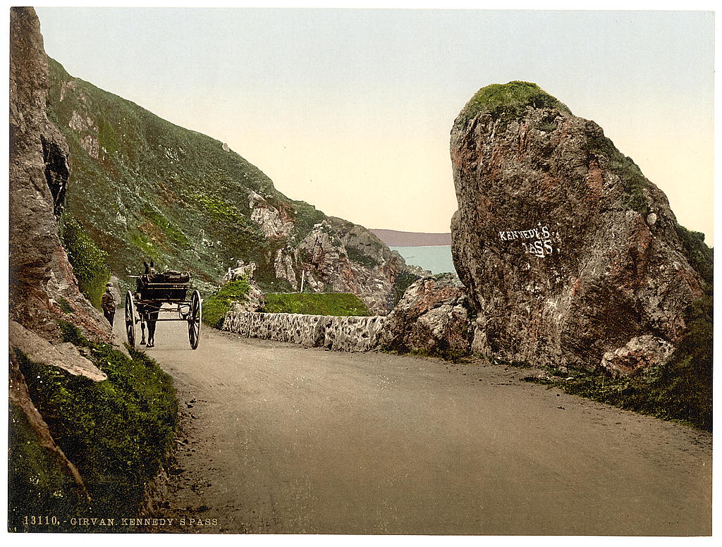 A picture of Kennedy's Pass, Girvan, Scotland