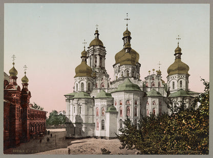 A picture of Kiew. L'Eglise de la Lavra