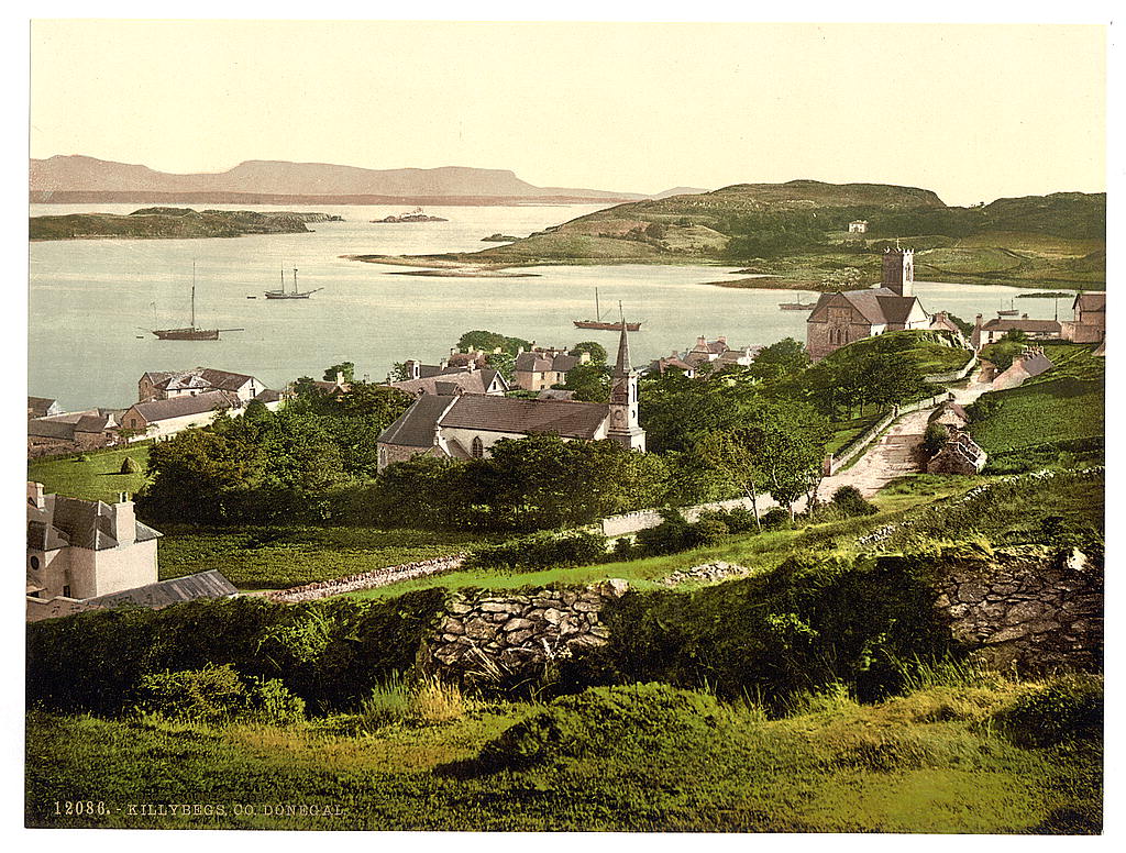 A picture of Killybegs. County Donegal, Ireland