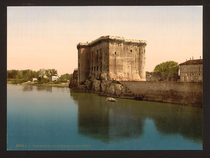 A picture of King René's Castle, Tarascon, Pyrenees, France