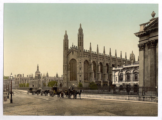 A picture of King's College, Cambridge, England