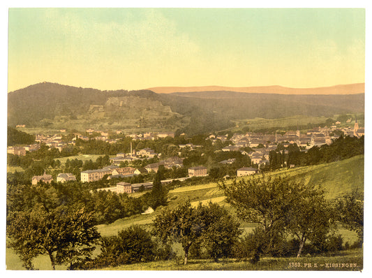 A picture of Kissengen (i.e. Bad Kissingen), Bavaria, Germany