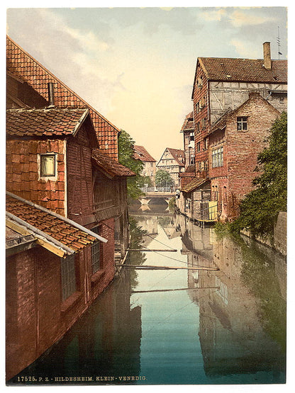 A picture of Klein-Venedis (i.e., Klein-Venedig), Hildesheim, Hanover, Germany